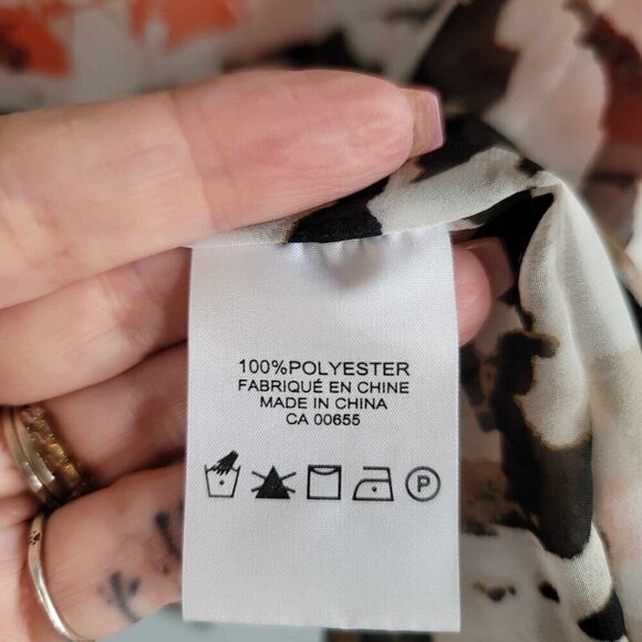 Addition Elle sheer bat wing blouse EUC - Picture 8 of 9